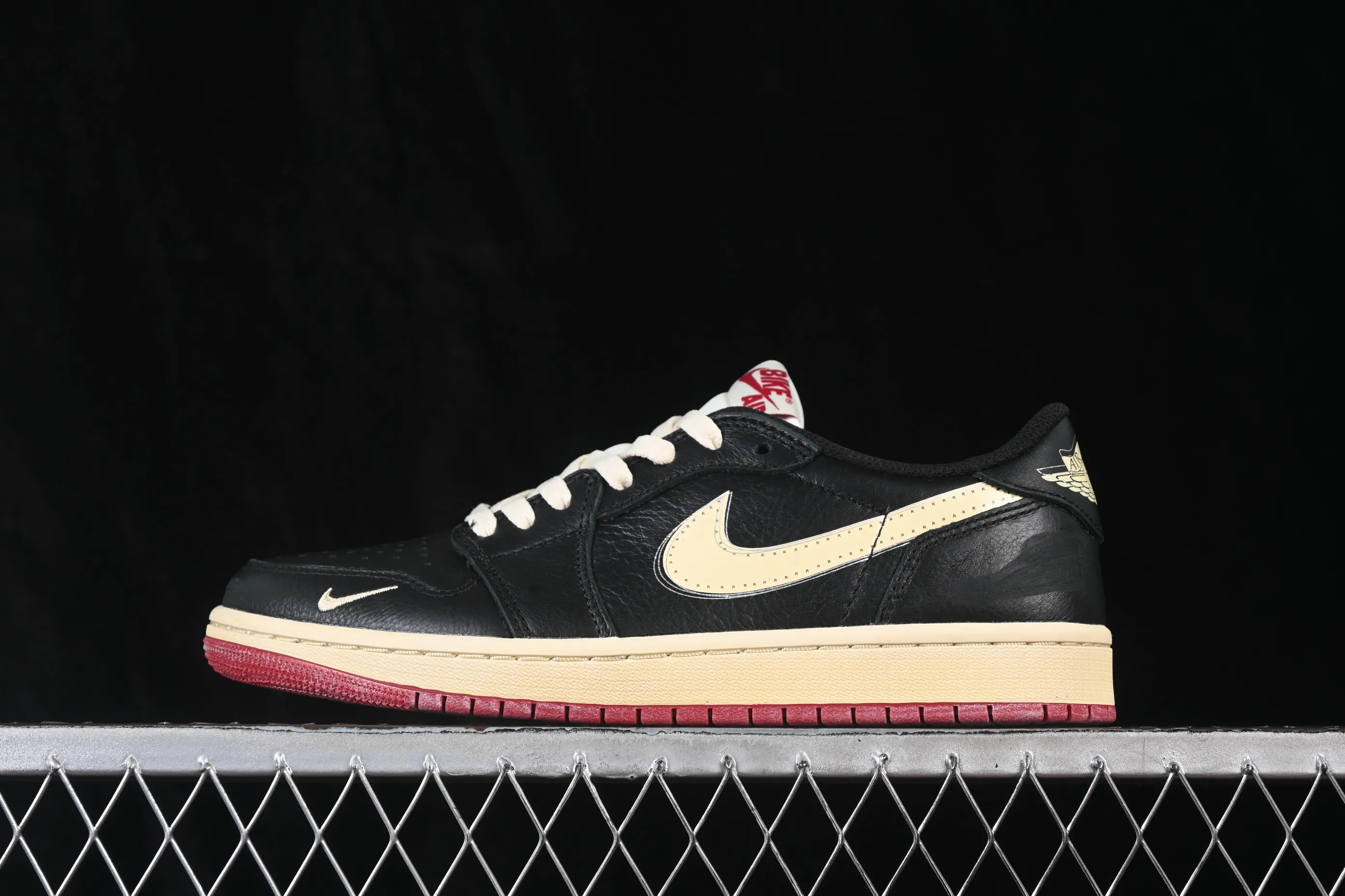 All categories Air Jordan Jordan series basketball shoes Air Jordan 1 Low G version pure original Nigel Sylvester x Air Jordan 1 Low AJ1 Joe 1 joint low-top cultural casual sneakers IB8958-001